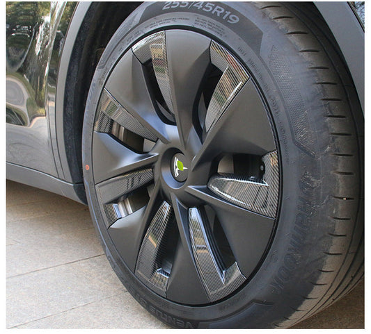 All-inclusive wheel hub cap decoration wheel rim protection cover modification accessories center logo | ModelY