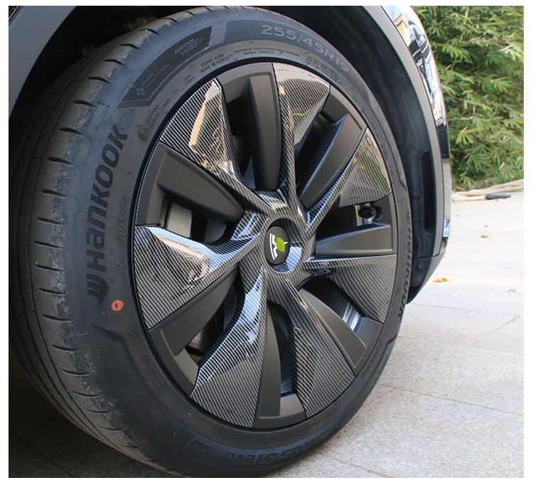 All-inclusive wheel hub cap decoration wheel rim protection cover modification accessories center logo | ModelY