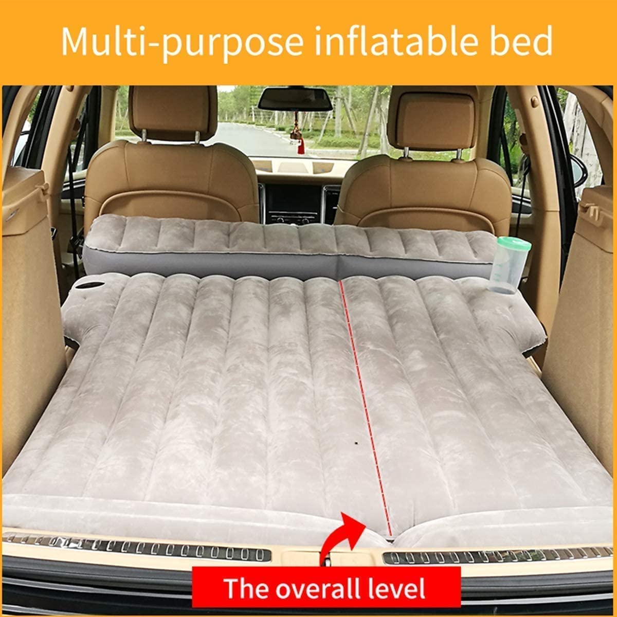 Air Mattress Bed for Tesla Model Y, 3, S, X 5 Seater | Inflatable Bed Camper Mode